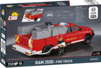 Cobi 24612 Dodge RAM 3500 Tűzoltóautó 358 darabos Építőjáték