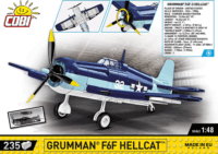 Cobi 5883 Grumman F6F Hellcat vadászrepülő 235 darabos Építőjáték
