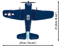 Cobi 5883 Grumman F6F Hellcat vadászrepülő 235 darabos Építőjáték