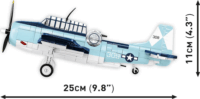 Cobi 5752 Grumman TBF Avenger bombázó 392 darabos Építőjáték