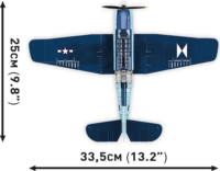 Cobi 5752 Grumman TBF Avenger bombázó 392 darabos Építőjáték