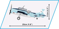 Cobi 5752 Grumman TBF Avenger bombázó 392 darabos Építőjáték