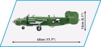 Cobi 5739 Consolidated B-24 Liberator repülőgép 1445 darabos Építőjáték