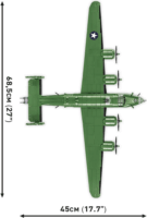 Cobi 5739 Consolidated B-24 Liberator repülőgép 1445 darabos Építőjáték