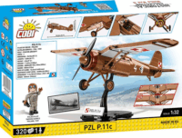 Cobi 5742 PZL P.11c vadászrepülő 320 darabos Építőjáték