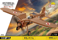 Cobi 5742 PZL P.11c vadászrepülő 320 darabos Építőjáték