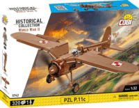 Cobi 5742 PZL P.11c vadászrepülő 320 darabos Építőjáték