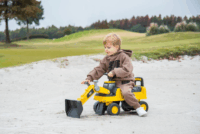 Buddy Toys BPC 5311 CAT Rakodógép Gyerek járgány Hang hatásokkal - Sárga/Fekete