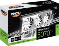 Inno3D GeForce RTX 5070 Ti 16GB GDDR7 X3 OC Videókártya - Fehér