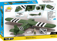 Cobi 5755 Waco CG-4 Vitorlázógép 784 darabos Építőjáték