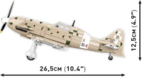 Cobi 5760 Macchi C.202 "Folgore" vadászrepülőgép 404 darabos Építőjáték