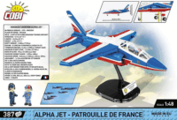 Cobi 5841 Alpha Jet Patrouille de France vadászrepülőgép 387 darabos Építőjáték