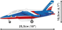Cobi 5841 Alpha Jet Patrouille de France vadászrepülőgép 387 darabos Építőjáték