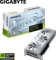 Ggigabyte GeForce RTX 5070 12GB GDDR7 Eagle OC Ice SFF Videókártya - Fehér