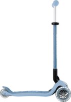 Globber Go-Up Active Lights Eco Háromkerekű gyerek roller üléssel - Világoskék