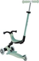 Globber Go-Up Active Lights Eco Háromkerekű gyerek roller üléssel - Vilásoszöld