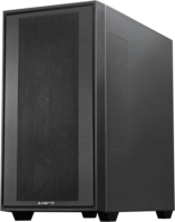 Chieftec Night Hunter Midi Torony Számítógépház + 4db 140mm ventilátor - Fekete