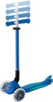 Globber Primo Foldable Plus Lights Összecsukható Háromkerekű gyerek roller - Benzinkék