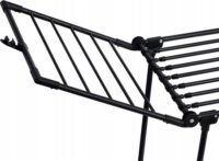 Promis Monza Összecsukható Ruhaszárító Állvány 26 x 60 x 11,6 cm - Fekete