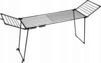 Promis Monza Összecsukható Ruhaszárító Állvány 26 x 60 x 11,6 cm - Fekete