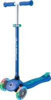Globber Primo Plus Lights Háromkerekű gyerek roller sisakkal - Kék