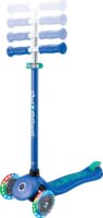 Globber Primo Plus Lights Háromkerekű gyerek roller sisakkal - Kék
