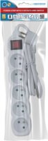 Esperanza Power Strip 220V Hálózati elosztó 5 aljzatos 1.5m - Fehér