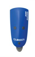 Globber Mini Buzzer 2 az 1-ben LED Kerékpár első lámpa és csengő - Kék