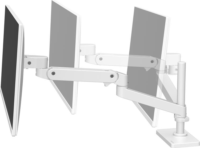 Ergotron LX PRO 13"-34" Monitor asztali tartó kar - Fehér
