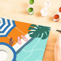 Ravensburger CreArt - Medenceidő festő készlet