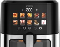 N'oveen AF770 AirFryes Forrólevegős sütő 6.5L 1700 Watt - Fekete