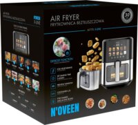 N'oveen AF770 AirFryes Forrólevegős sütő 6.5L 1700 Watt - Fekete