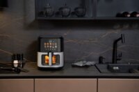 N'oveen AF770 AirFryes Forrólevegős sütő 6.5L 1700 Watt - Fekete