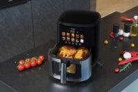 N'oveen AF770 AirFryes Forrólevegős sütő 6.5L 1700 Watt - Fekete