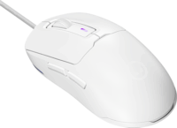 Lorgar MSA10 Ultrallight Vezetékes Gaming Egér - Fehér