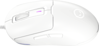 Lorgar MSA10 Ultrallight Vezetékes Gaming Egér - Fehér