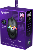 Lorgar MSP80 Gaming Pro Vezetékes Gaming Egér - Fekete