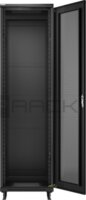 WP 19" Álló rack szekrény 42U 600x1000mm - Fekete