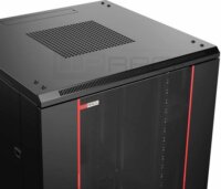 WP 19" Álló rack szekrény 22U 800x800mm - Fekete