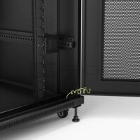 WP 19" Álló rack szekrény 27U 800x1000mm - Fekete