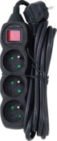 Esperanza ELK211K Túlfeszültség védő elosztó 3 aljzatos 3m - Fekete