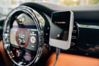 Verbatim CND-03 Wireless autós Qi töltő / tartó 15W - Fekete