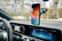 Verbatim CND-03 Wireless autós Qi töltő / tartó 15W - Fekete