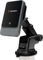 Verbatim CND-03 Wireless autós Qi töltő / tartó 15W - Fekete