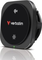 Verbatim CND-02 Wireless autós Qi töltő / tartó 15W - Fekete
