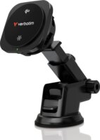 Verbatim CND-02 Wireless autós Qi töltő / tartó 15W - Fekete