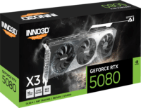 Inno3D GeForce RTX 5080 16GB GDDR7 X3 Videókártya
