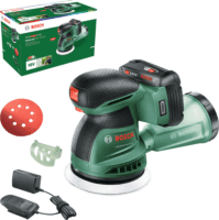 Bosch UniversalOrbit 18V-20 Akkumulátoros Excentercsiszoló + 1x 2Ah Akku + Töltő