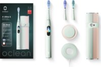 Oclean X Ultra Set Szónikus Elektromos Fogkefe +2 db pótfej - Zöld