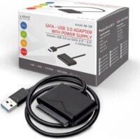 Savio AK-39 Sata3 - USB-A 3.0 apa Átalakító Adapter - Fekete